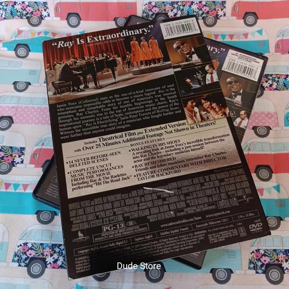 Ray - Extended Widescreen Edition - 2-Disc DVD Set - Jamie Foxx - 2005 - Picture 4 of 4